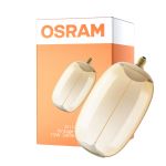 Osram Vintage 1906 LED E27 Special Filament Smoke Tall 12W 500lm - 818 Zeer Warm Wit | Dimbaar - Vervangt 40W