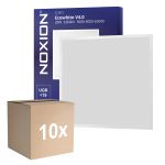 Voordeelpak 10x Noxion LED Paneel Ecowhite V4.0 28W 3360lm - 830-840-865 CCT | 60x60cm - UGR <19 - Philips driver