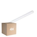 Voordeelpak 4x Philips LED Montagebalk CoreLine Wit 25W/37W 3500lm/5200lm - 830-840 CCT| 150cm - Vervangt 2x58W