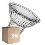 Voordeelpak 10x Ledvance LED Spot GU10 PAR16 6.9W 650lm 120D - 930 Warm Wit | Beste Kleurweergave - Dimbaar - Vervangt 80W