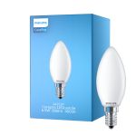 Philips Corepro LED Kaars E14 Mat 6.5W 806lm - 840 Koel Wit | Vervangt 60W