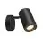 SLV Enola B Wandlamp Aluminium Zwart | Geschikt voor 1x GU10 