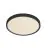 Nordlux Noxy Plafondlamp Zwart 17W 1650lm - 830-840 CCT | 3-Staps Dimbaar 