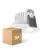 Voordeelpak 5x Ledvance LED Spot Adjust Aluminium Wit 8W 680lm 36D - 930 Warm Wit | Zaagmaat 68mm - IP20 - Beste Kleurweergave - Dimbaar
