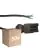 Voordeelpak 50x Noxion GST - Compatibel Voedingskabel Zwart - Mannelijk + Open uiteinden - 0,3m - 3 pole 0,75mm2