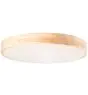 Brilliant Slimline Plafondlamp Metaal Hout Kunststof Hout Wit 34W 3800lm - 830-865 CCT | 500mm - Afstandsbediening Dimbaar
