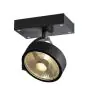 SLV Kalu Spot Aluminium Zwart | Geschikt voor 1x GU10 (AR111) 