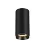 SLV Numinos Phase M Spot Aluminium Zwart 20.1W 1970lm 36D - 930 Warm Wit | Beste Kleurweergave - Dimbaar 