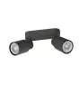 SLV Puri 2.0 Aluminium Spot Zwart | Geschikt voor 2x GU10
