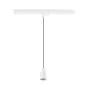 SLV Railverlichting Hanglamp Puri 2.0 3-Fase Aluminium Wit | Geschikt voor 1x GU10 - Dimbaar