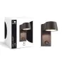 D'Lite Wandlamp Lira Zwart 7W 600lm 830 Warm Wit | IP54 - Bewegingssensor