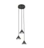 Emibig Hanglamp Elit Staal Zwart | Geschikt voor 3x GX53 - Max 10W