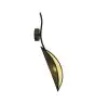 Emibig Wandlamp Lotus Staal Zwart | Geschikt voor 1x E14 - Max 10W