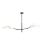 Emibig Plafondlamp Lotus Staal Zwart | Geschikt voor 2x E14 - Max 10W