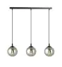 Emibig Hanglamp Cosmo Staal Zwart | Geschikt voor 3x E14 - Max 10W