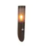 Eglo Wandlamp Helsinki Roestvrij Staal Bruin | IP55 - Geschikt voor 1x E27 - Bewegingssensor