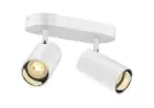 SLV Asto Aluminium Spot Wit | Geschikt voor 2x GU10