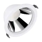 Ledvance LED Downlight Comfort Aluminium Wit 18W 2160lm 55D - 930-940 CCT | 160mm - Zaagmaat 150mm - IP44 - Beste Kleurweergave - UGR