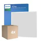 Voordeelpak 4x Philips LED Paneel CoreLine RC132V 22/31W 2900-4300lm - 830-835-840 CCT | 60x60cm - UGR 
