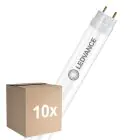 Voordeelpak 10x Ledvance LED Buis T8 EM Superior (EM/Mains) Standard Output 5.1W 900lm - 840 Koel Wit | 44cm - Vervangt 15W